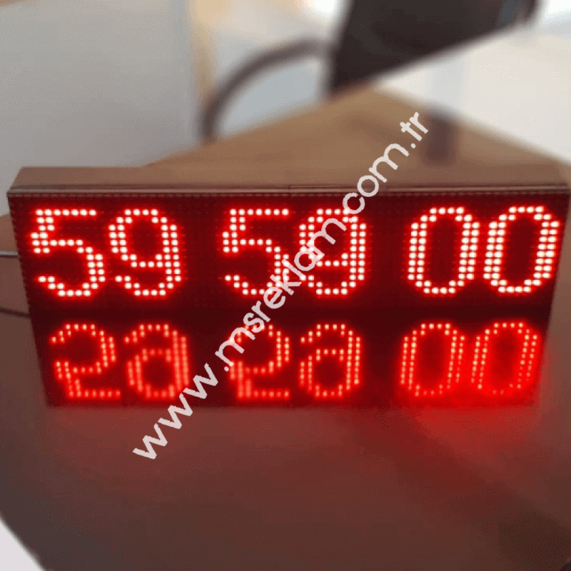 Kronometre - İleri - Geri Zaman Sayacı 16x64CM