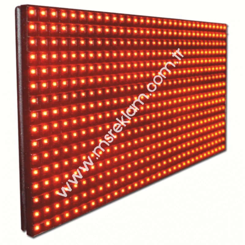 P10 Led Panel Kırmızı SMD 16x32CM