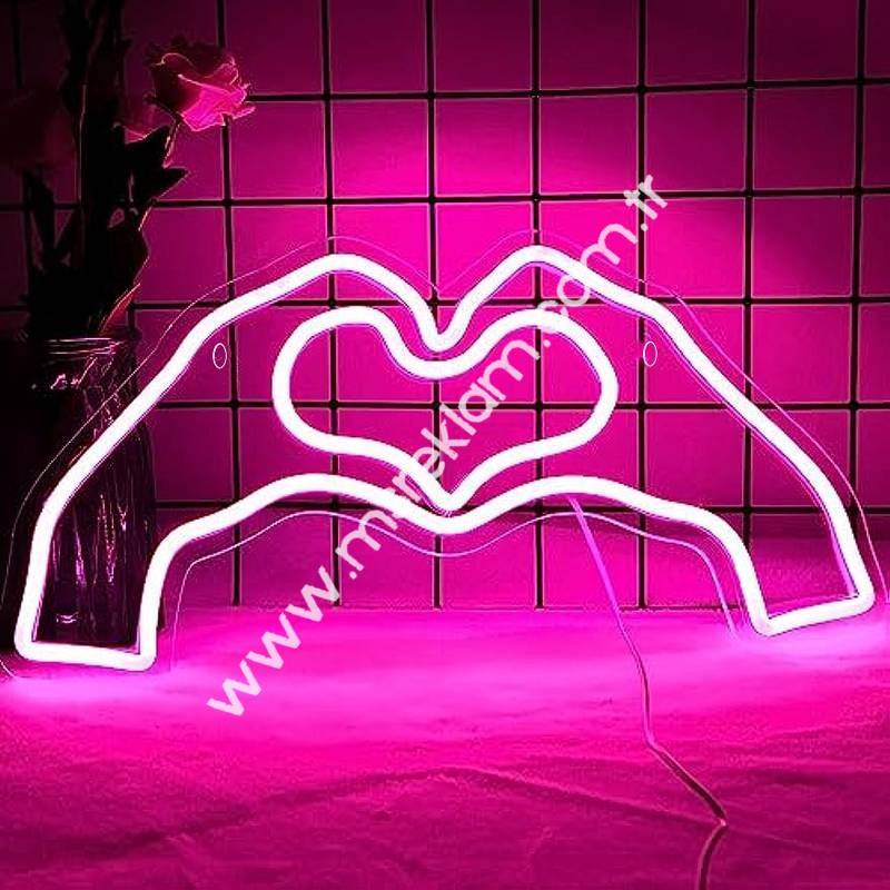 Kalp (Heart) Neon Led Tabela