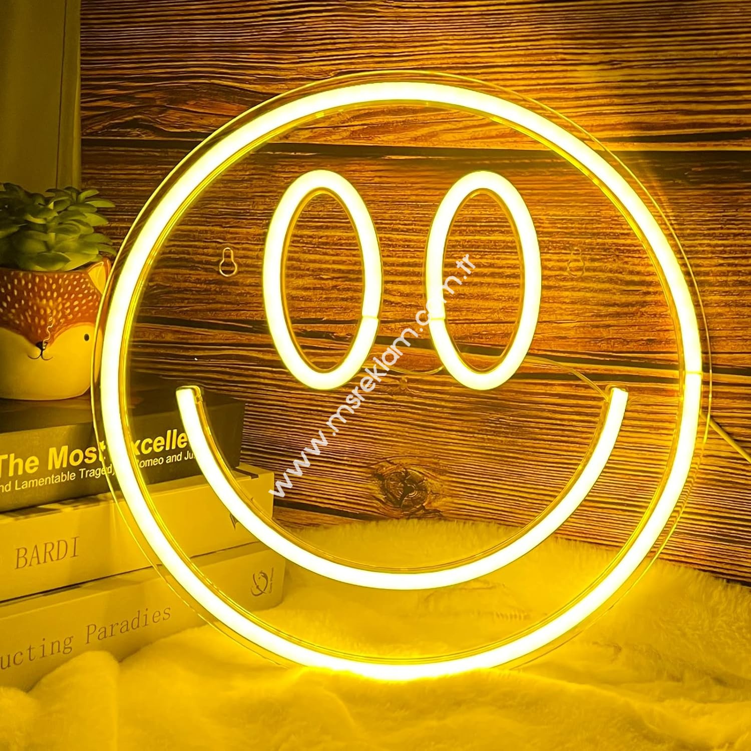 Gülen Yüz (Smiley Face) Neon Led Tabela