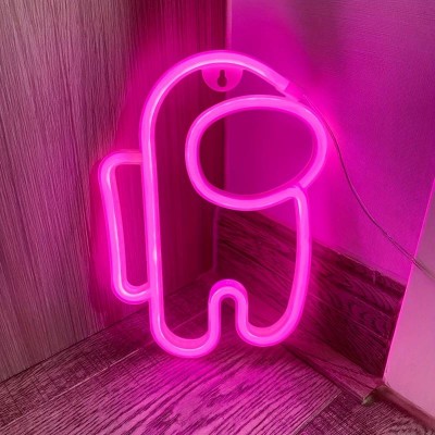 Among Us Neon Led Tabela Among Us Neon Led Tabela