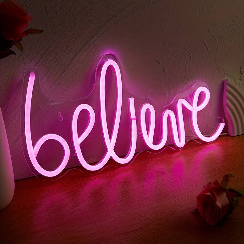 Believe Neon Led Tabela
