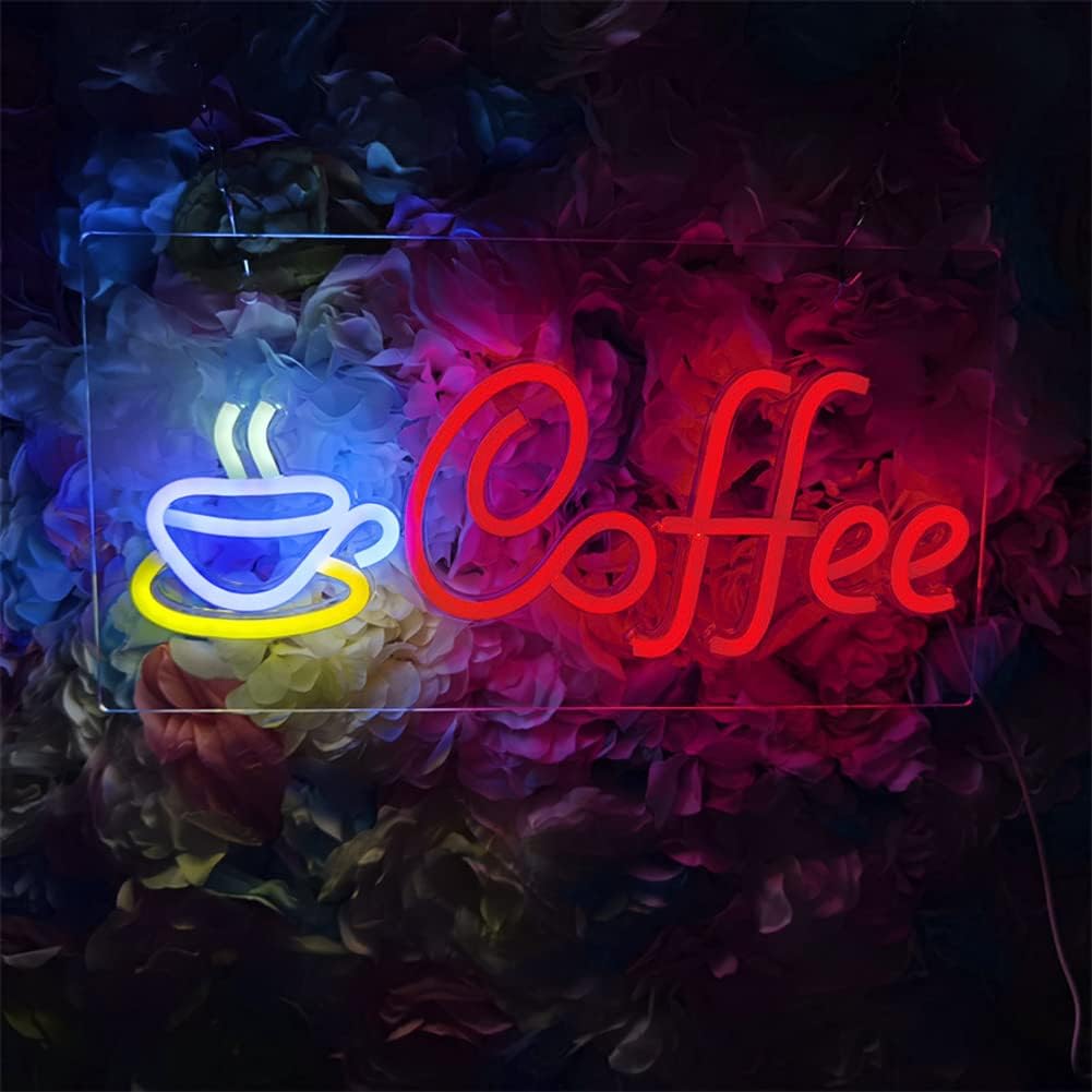 Cafe Coffee Neon Led Tabela