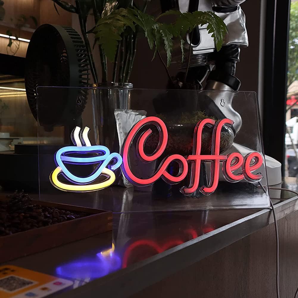 Cafe Coffee Neon Led Tabela