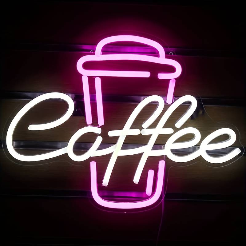 Coffee Neon Led Tabela