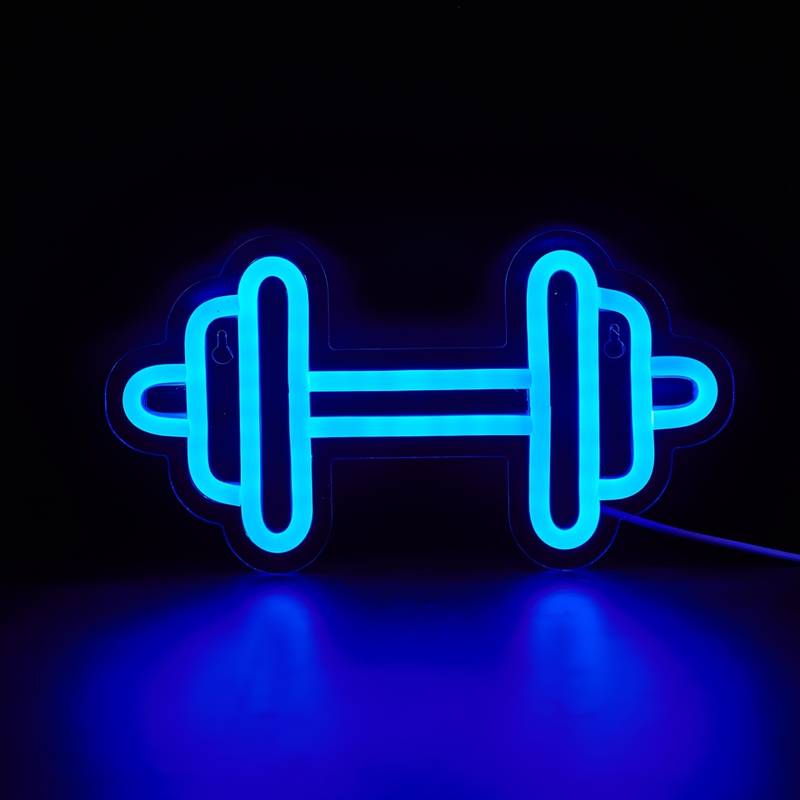 Dambıl Dumbbell Neon Led Tabela