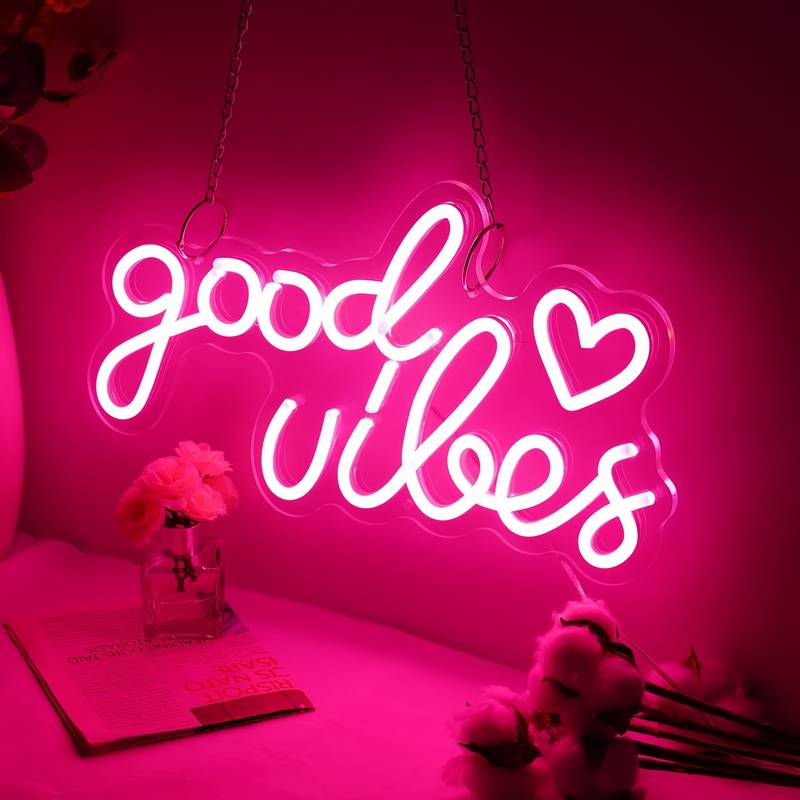 Good Vibes Neon Led Tabela