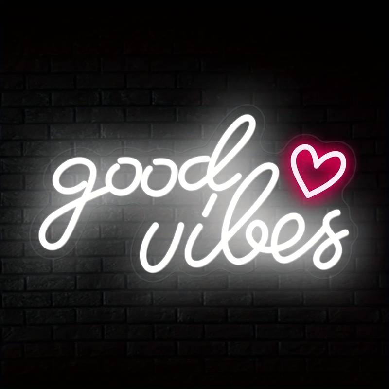 Good Vibes Neon Led Tabela