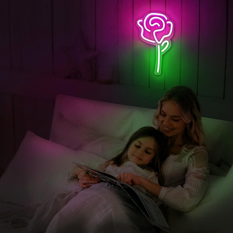 Gül (Rose) Neon Led Tabela