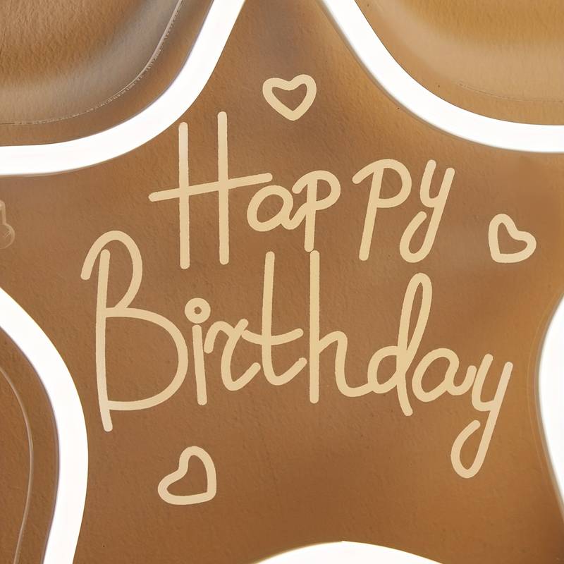 Happy Birthday Neon Led Tabela