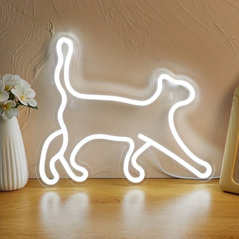 Kedi Cat Neon Led Tabela