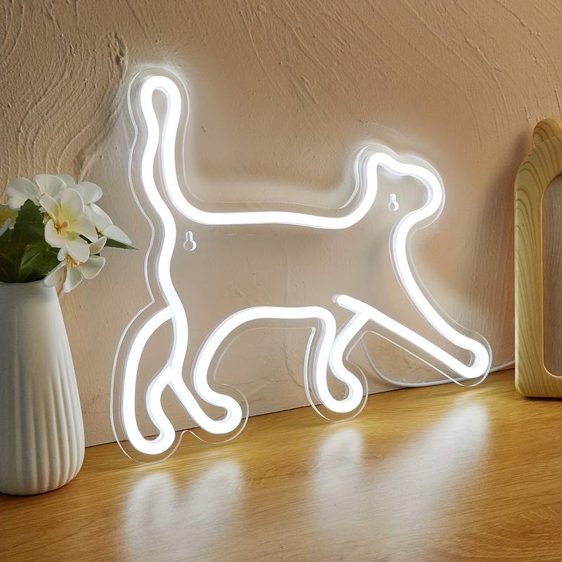 Kedi Cat Neon Led Tabela