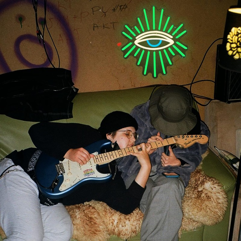 Kem Gözler (Evil Eyes) Neon Led Tabela