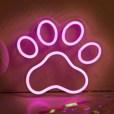 Köpek Patisi Neon Led Tabela Köpek Patisi Neon Led Tabela