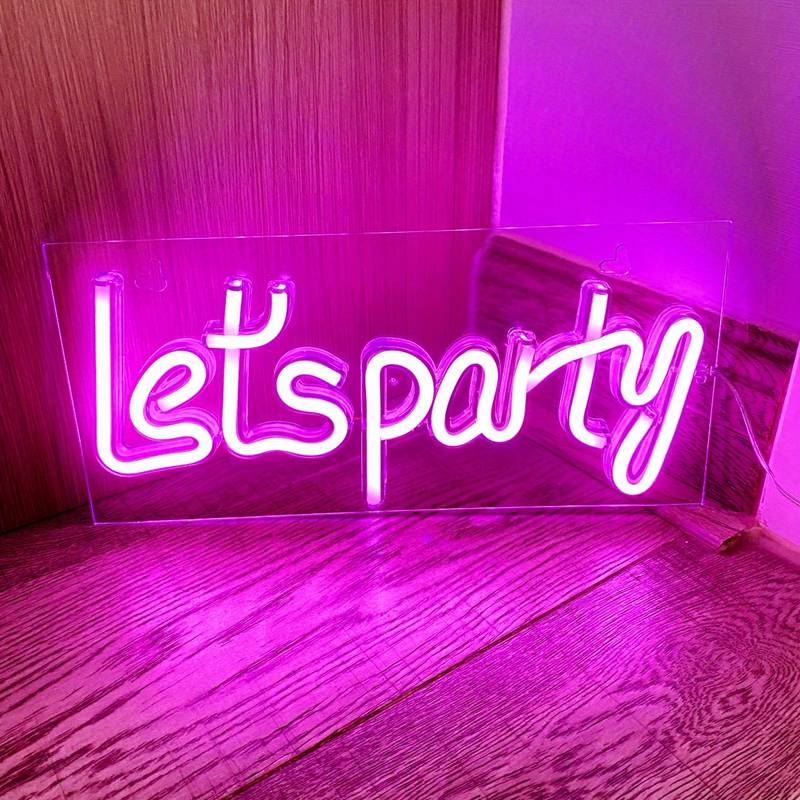 Let's Party Neon Led Tabela