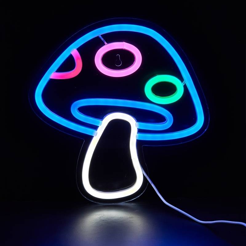 Mantar Mushroom Neon Led Tabela