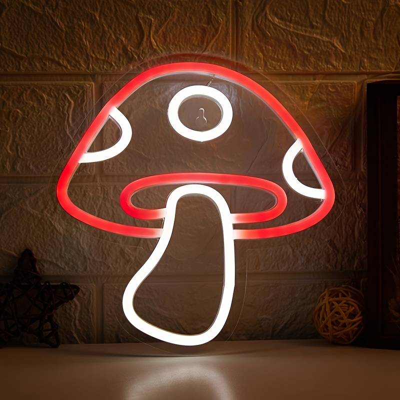 Mantar Mushroom Neon Led Tabela