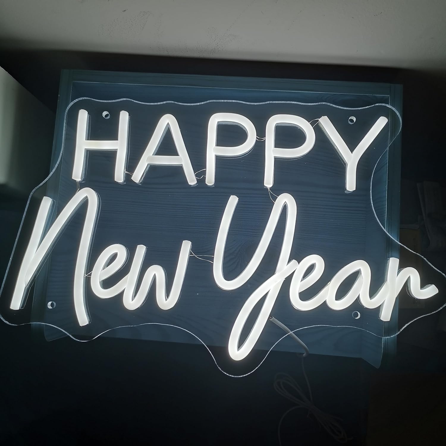 Mutlu Yıllar (Happy New Year) Neon Led Tabela
