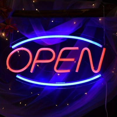 Open Neon Led Tabela Open Neon Led Tabela