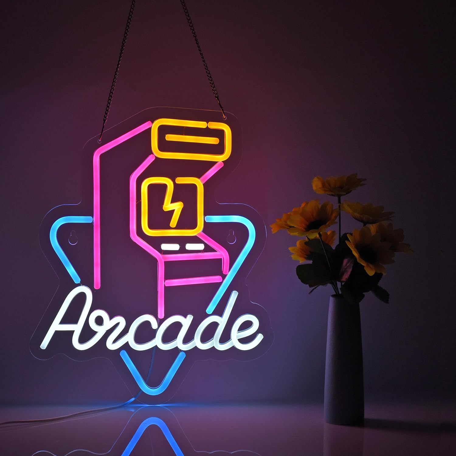 Oyun Makinesi (Arcade) Neon Led Tabela