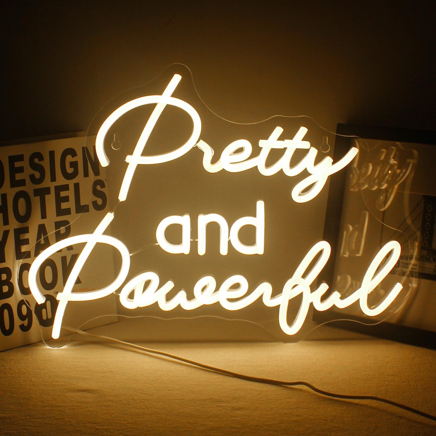 Pretty and Powerful Neon Led Tabela
