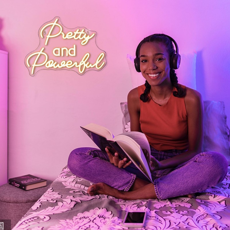 Pretty and Powerful Neon Led Tabela