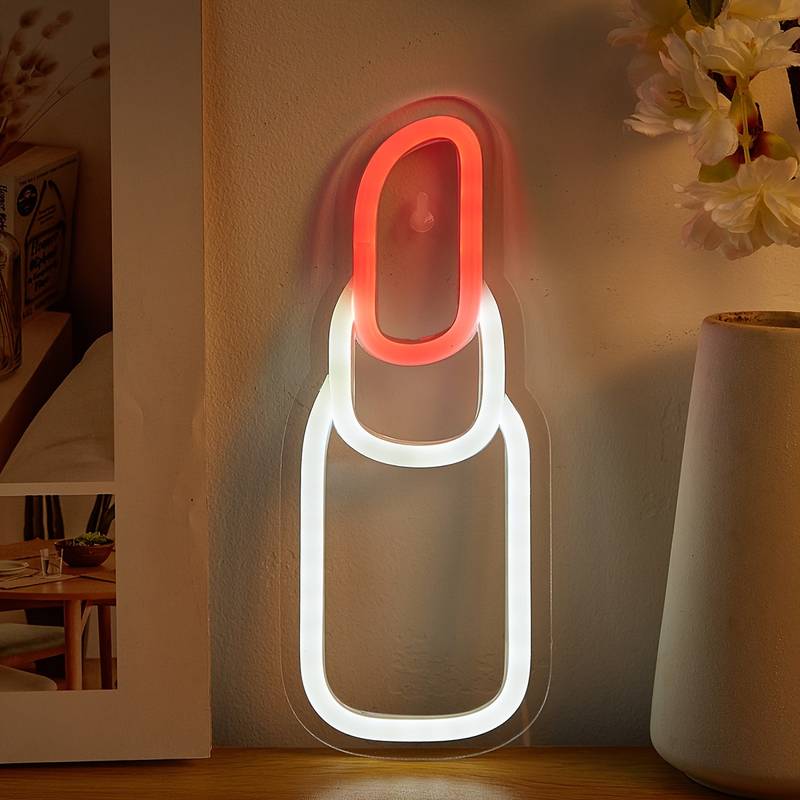 Ruj (Lipstick) Neon Led Tabela