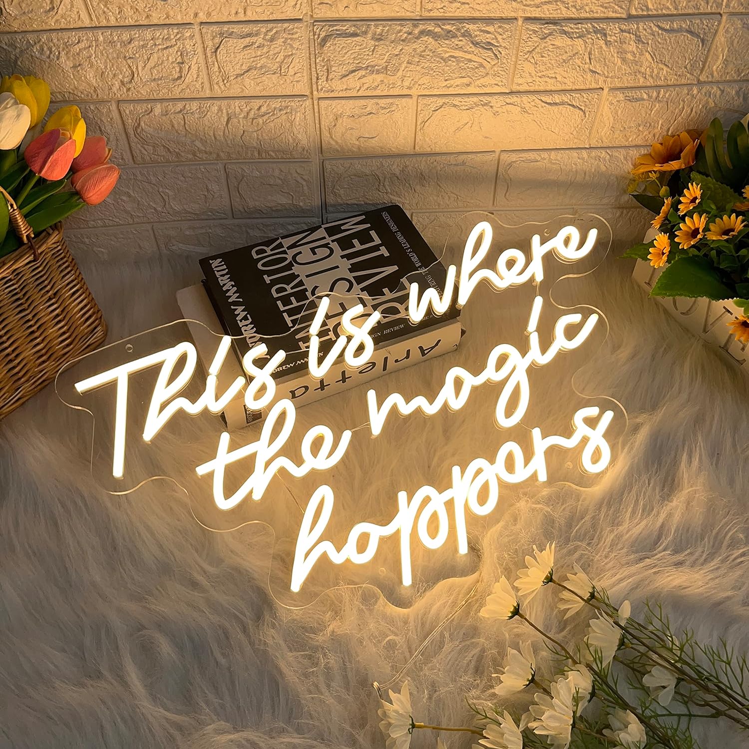 This is Where The Magic Happens Neon Led Tabela