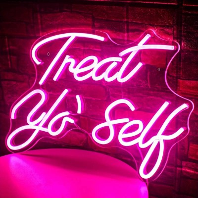 Treat Yourself Neon Led Tabela