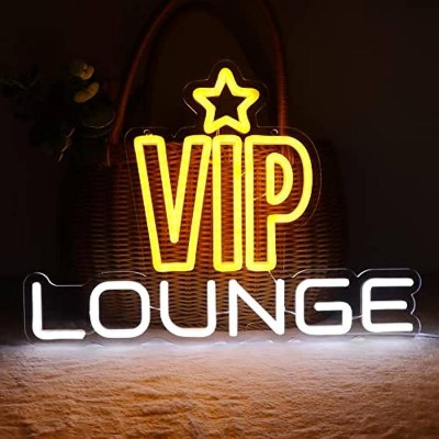 VIP Lounge Neon Led Tabela