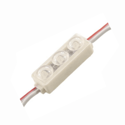 3 'lü Mini Mercekli Beyaz Modül Led