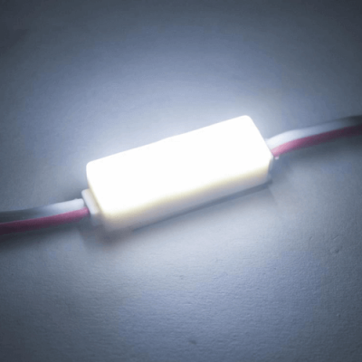 3 'lü Mini Mercekli Beyaz Modül Led