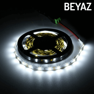 5050 Üç Çip Şerit Led Beyaz Dış Mekan 5 Metre 5050 Üç Çip Şerit Led Beyaz Dış Mekan 5 Metre