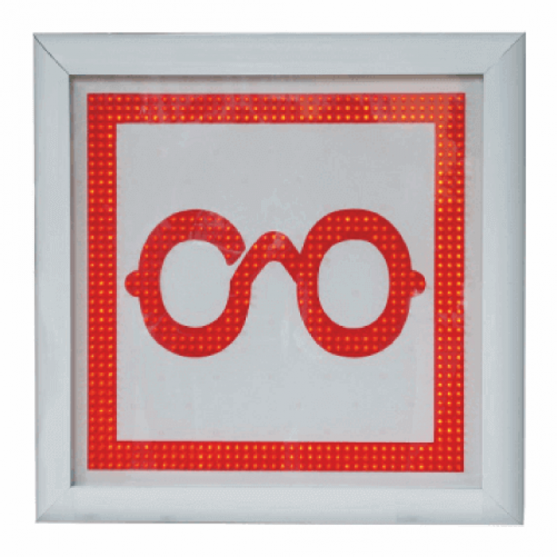 60x60 Optik Gözlük Led Tabela