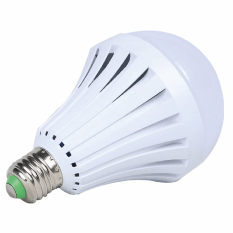 9W Şarjlı Led Ampul Beyaz 6500K E27 Duy