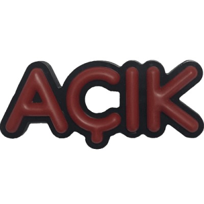 Açık Leon Led Tabela Işıklı 11x23CM