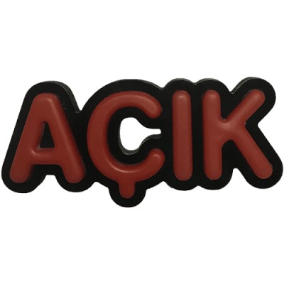 Açık Leon Led Tabela Işıklı 13x30CM