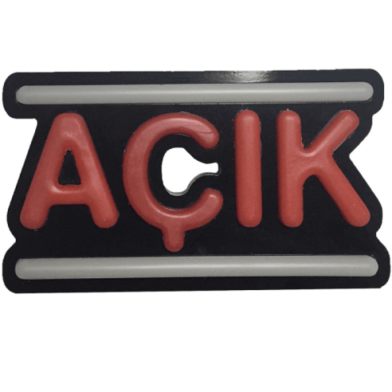 Açık Leon Led Tabela Işıklı 17x30CM Açık Leon Led Tabela Işıklı 17x30CM