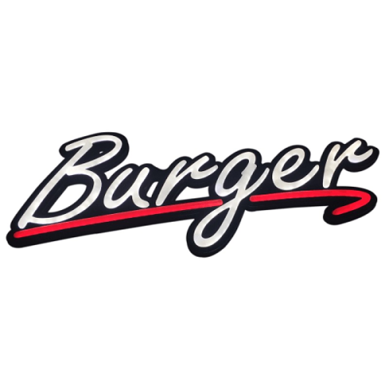 Burger Leon Led Tabela Işıklı 40x88CM Burger Leon Led Tabela Işıklı 40x88CM