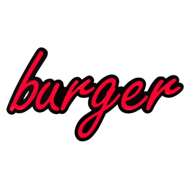 Burger Leon Led Tabela Işıklı 41x81CM Burger Leon Led Tabela Işıklı 41x81CM