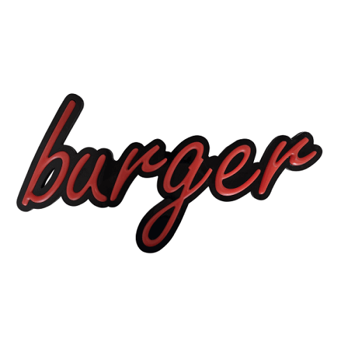 Burger Leon Led Tabela Işıklı 41x81CM Burger Leon Led Tabela Işıklı 41x81CM