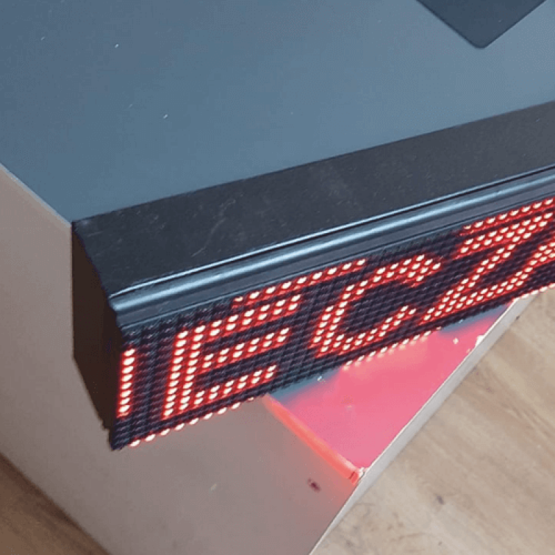 Eczane Açık Kapalı Led Tabela 16x64CM