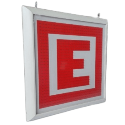 Eczane E Led Tabela (Butonlu) 60x60CM