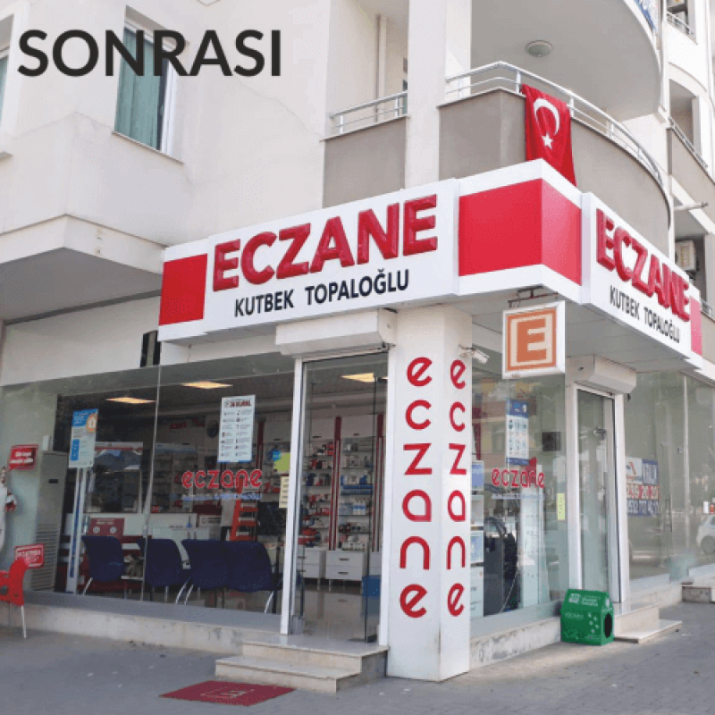 Eczane Tabela 80x225CM