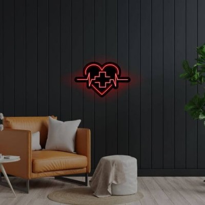 Eczane Kalp Neon Led Tabela 