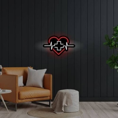 Eczane Kalp Neon Led Tabela 