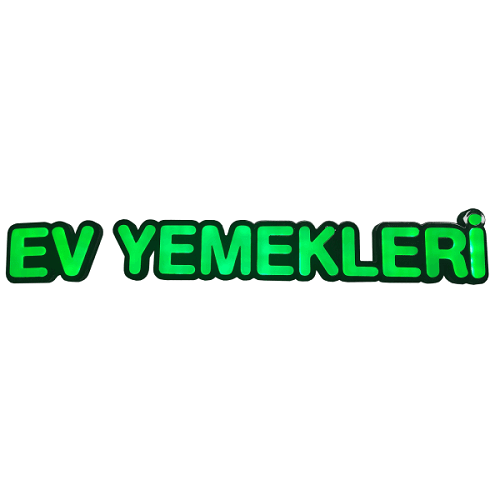 Ev Yemekleri Leon Led Tabela Işıklı 13x86CM