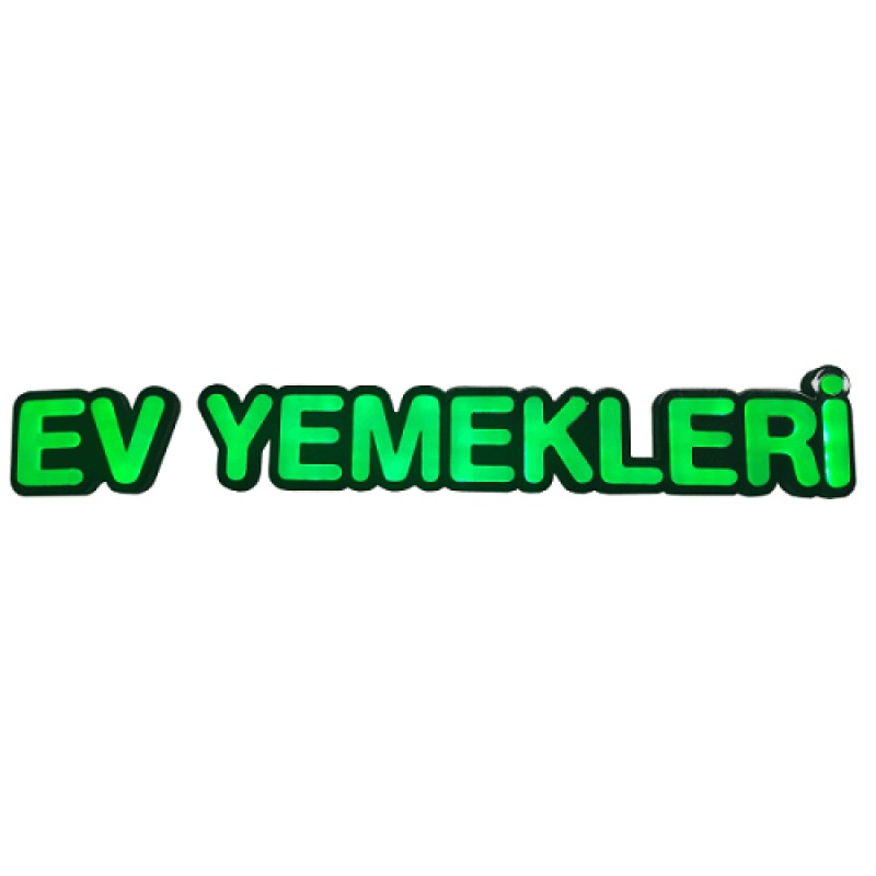 Ev Yemekleri Leon Led Tabela Işıklı 13x86CM