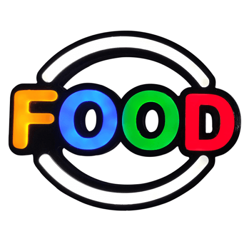 Food Leon Led Tabela Işıklı 27x35CM
