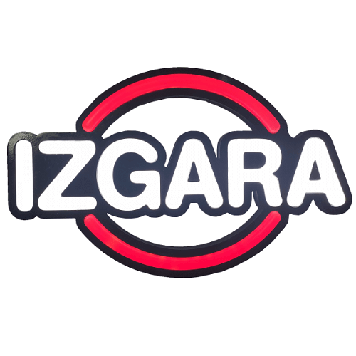 Izgara Leon Led Tabela Işıklı 26x43CM